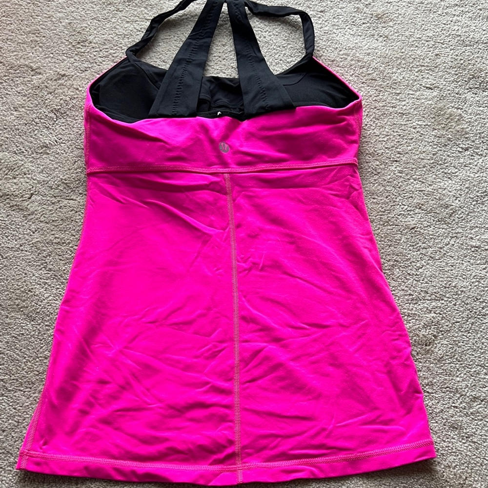lululemon athletica Pink and Black Tank Top - Picture 4 of 5